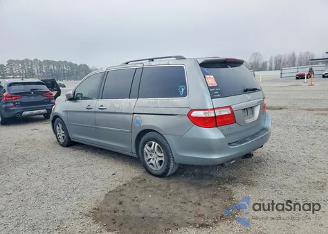 2007 Honda Odyssey Exl z USA, uszkodzony, nr VIN 5FNRL38707B013313